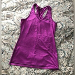 Women’s Fila tank medium magenta